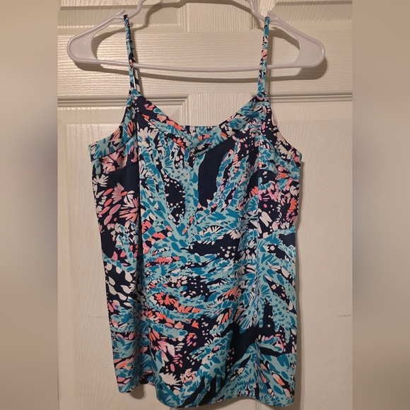 Lilly Pulitzer Tops - Lily Pulitzer Top in Blue and Pink Xs